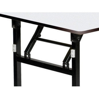 Taisnstūra koka galds pārklāts ar PVC 183x76