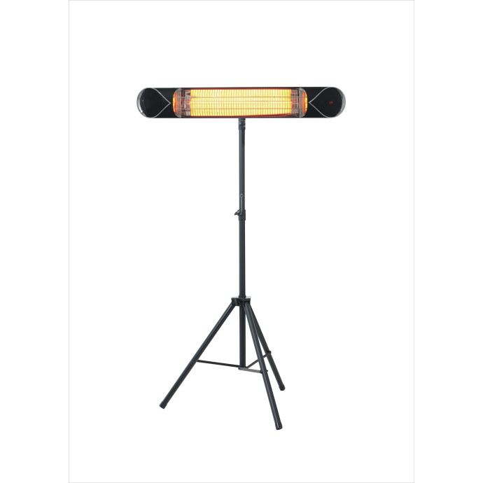 Infrasarkanais sildītājs Heatum H2500R CORE BLACK