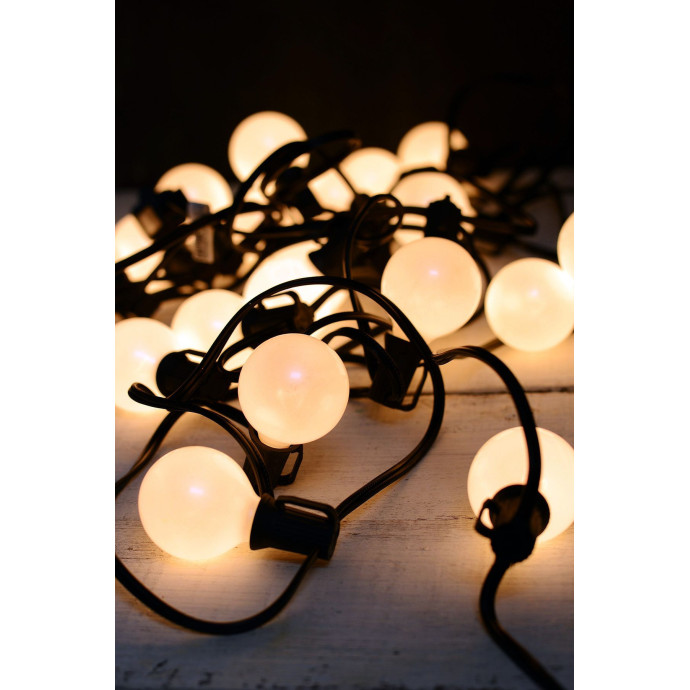 Āra virtene (LED lampiņas) 10 m Elegance, matēta
