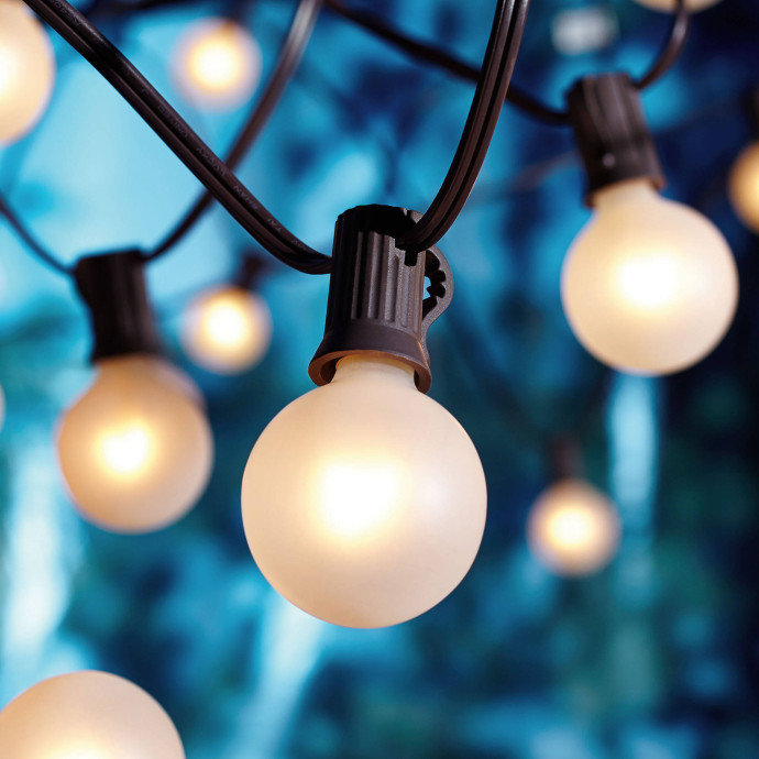 Āra virtene (LED lampiņas) 10 m Elegance, matēta