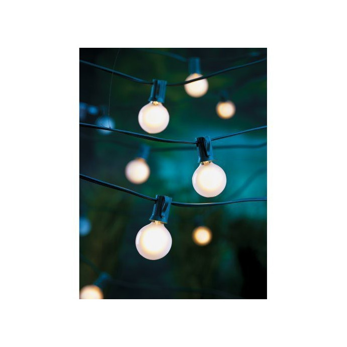 Āra virtene (LED lampiņas) 10 m Elegance, matēta