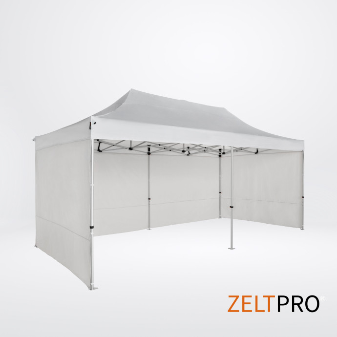 Tirdzniecības telts 4x8 Balta Zeltpro TITAN