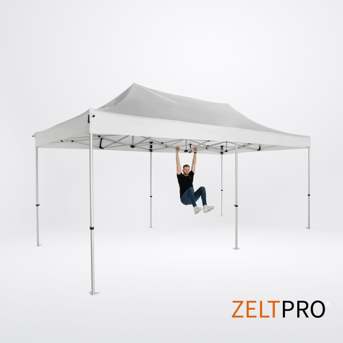 Tirdzniecības telts 4x8 Balta Zeltpro TITAN
