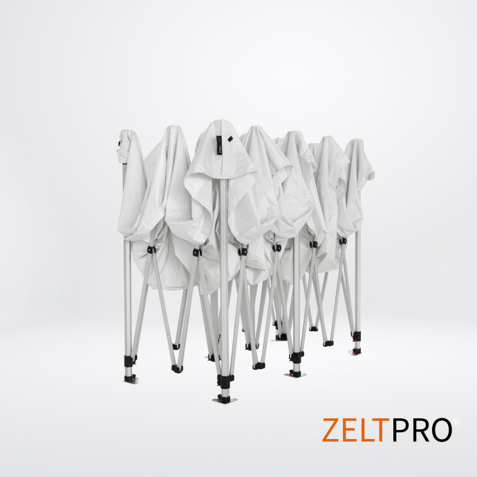 Tirdzniecības telts 4x8 Balta Zeltpro TITAN