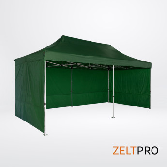 Tirdzniecības telts 4x8 Zaļa Zeltpro TITAN