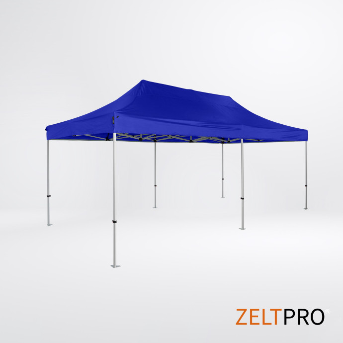 Tirdzniecības telts 4x8 Zila Zeltpro TITAN