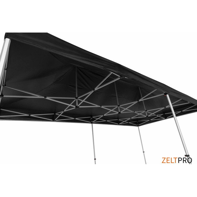 Tirdzniecības telts 3x6 Melna Zeltpro TITAN