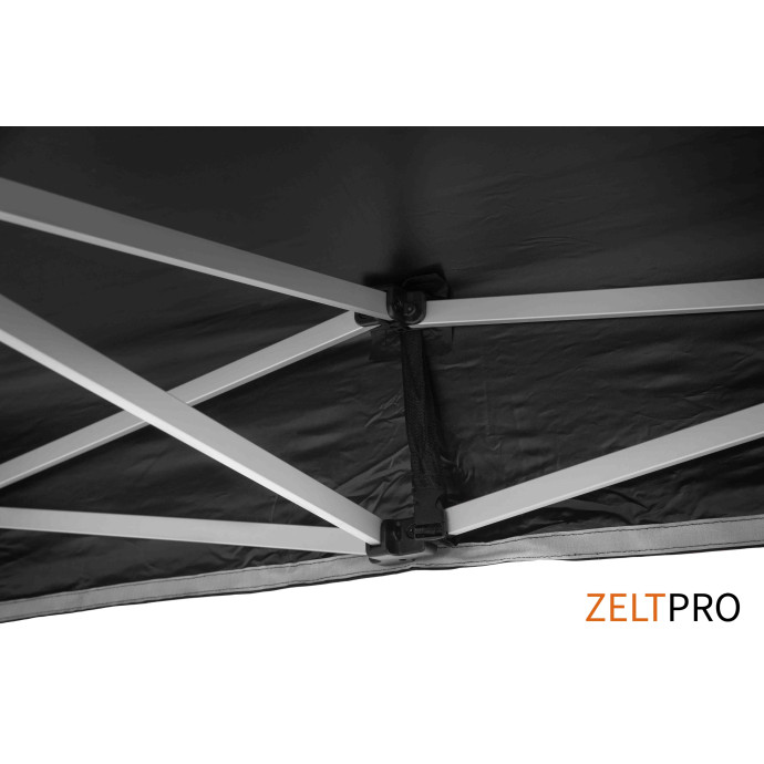 Tirdzniecības telts 3x6 Melna Zeltpro TITAN