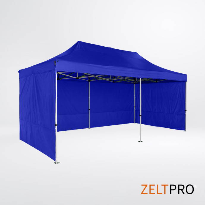 Tirdzniecības telts 3x6 Zila Zeltpro TITAN