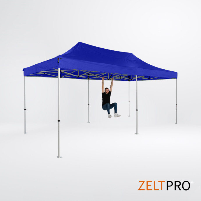 Tirdzniecības telts 3x6 Zila Zeltpro TITAN