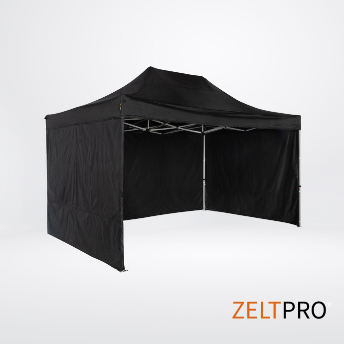 Tirdzniecības telts 3x4,5 Melna Zeltpro TITAN