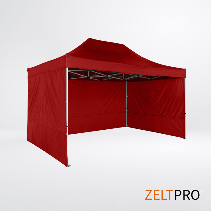 Tirdzniecības telts 3x4,5 Sarkana Zeltpro TITAN