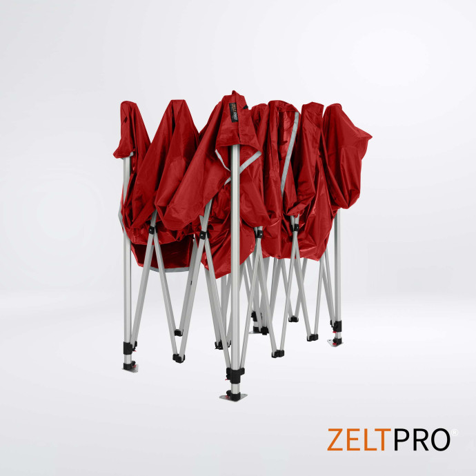Tirdzniecības telts 3x4,5 Sarkana Zeltpro TITAN