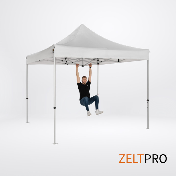 Tirdzniecības telts 3x3 Balta Zeltpro TITAN