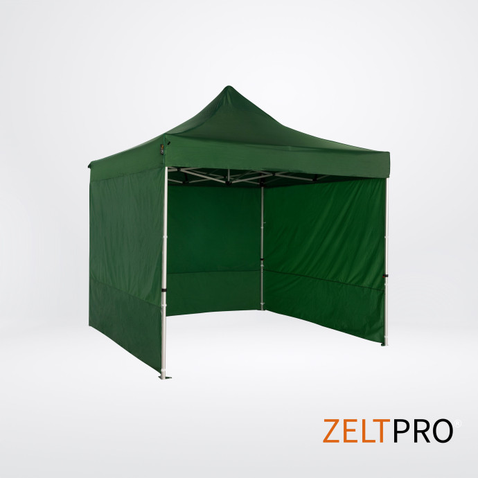 Tirdzniecības telts 3x3 Zaļa Zeltpro TITAN