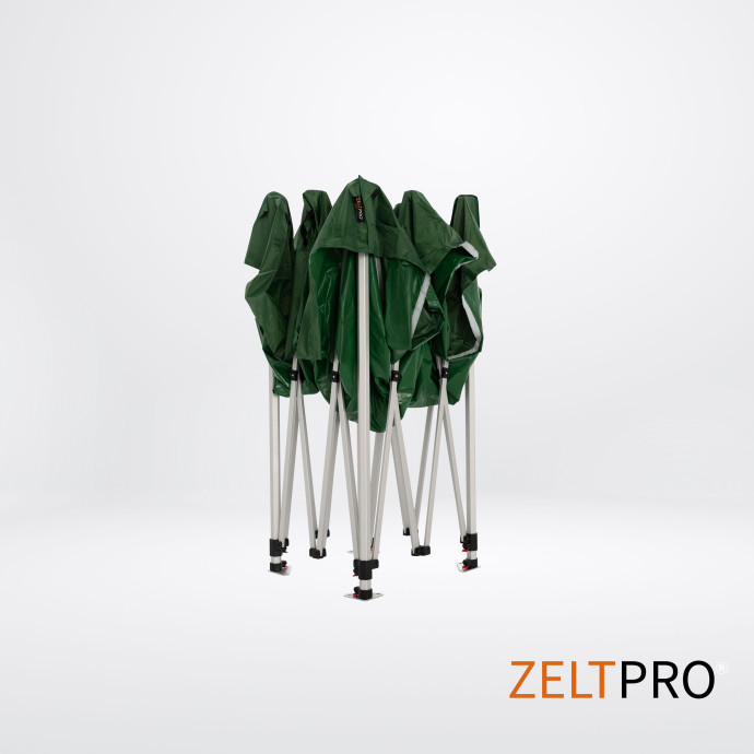 Tirdzniecības telts 3x3 Zaļa Zeltpro TITAN