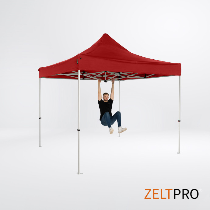 Tirdzniecības telts 3x3 Sarkana Zeltpro TITAN