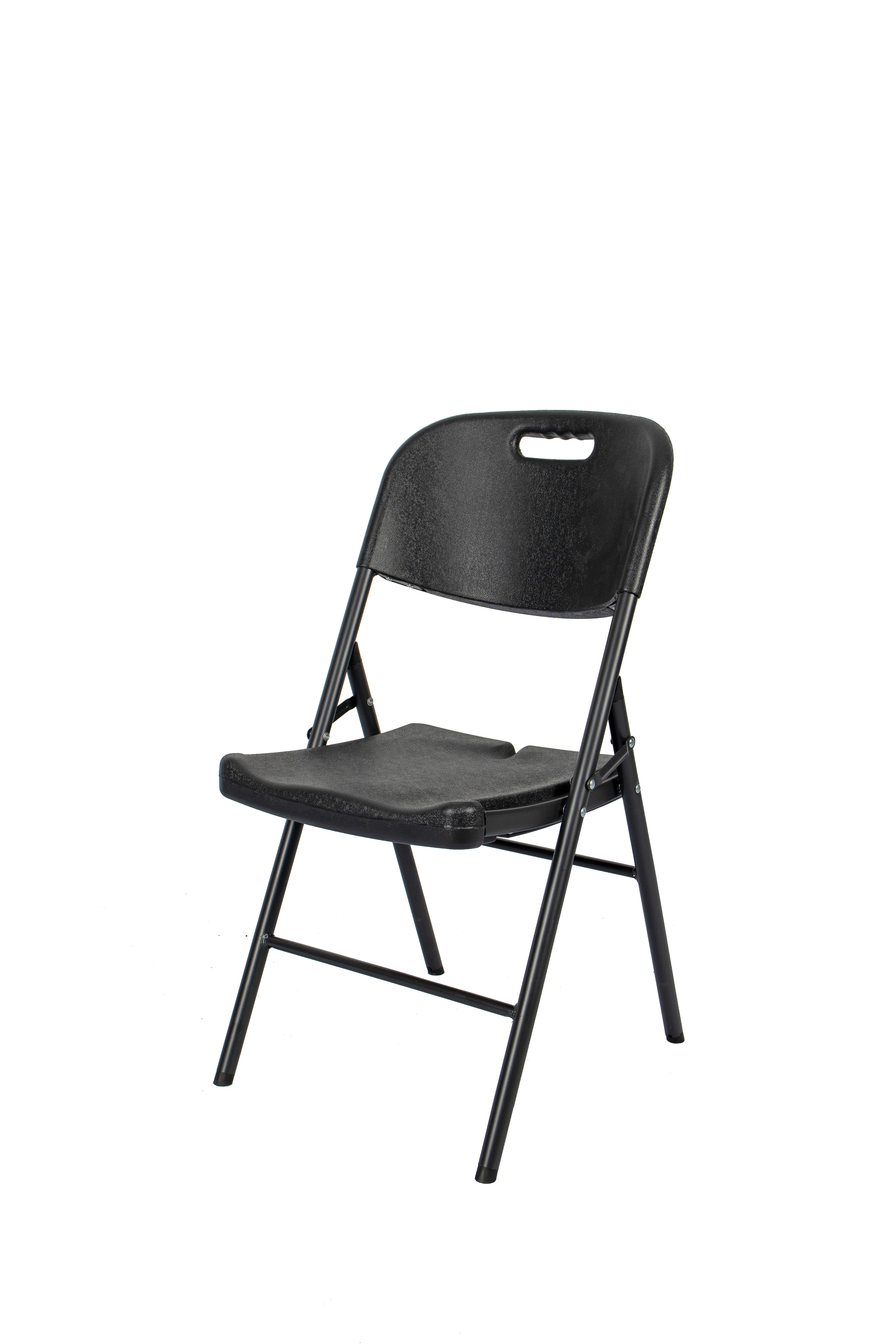 Saliekamo mēbeļu komplekts: Galds 180 balts, 6 krēsli Premium melni